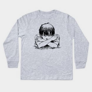 Kasuga Aku No Hana Kids Long Sleeve T-Shirt